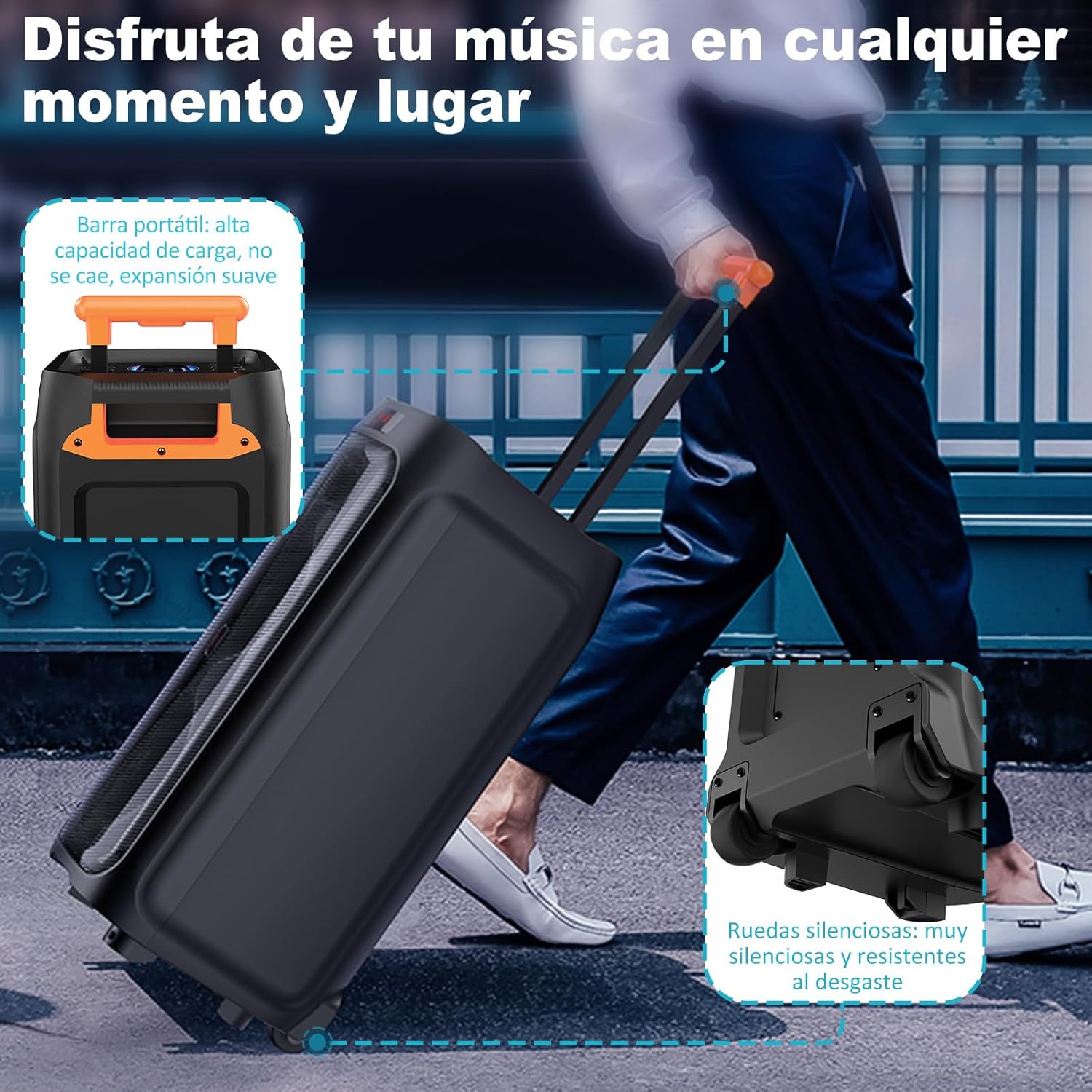 Karaoke Portátil para Fiestas