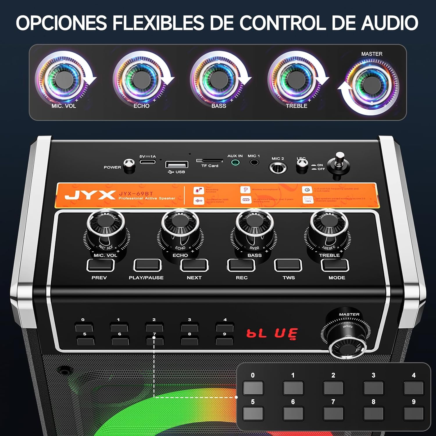 Karaoke Bluetooth Fiesta Total