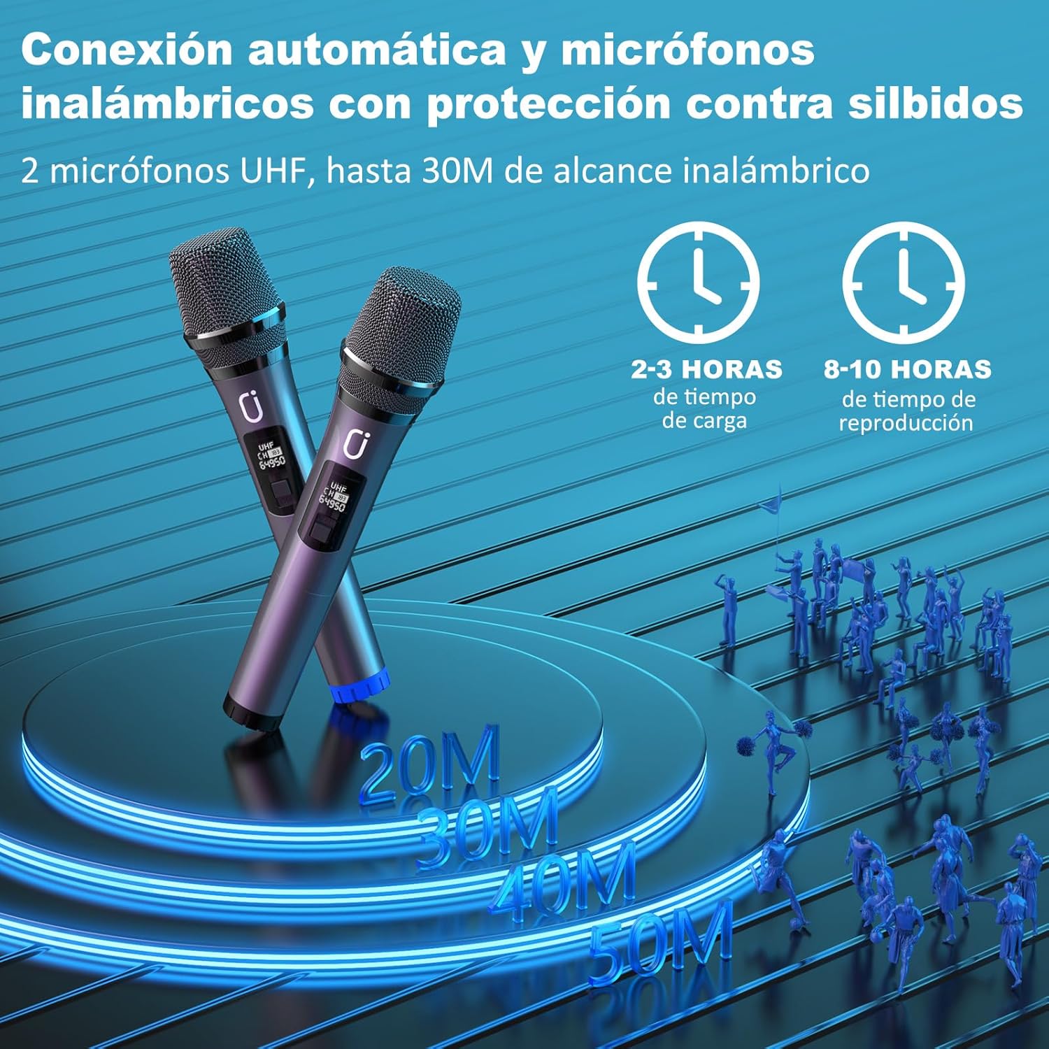 Karaoke Portátil para Fiestas